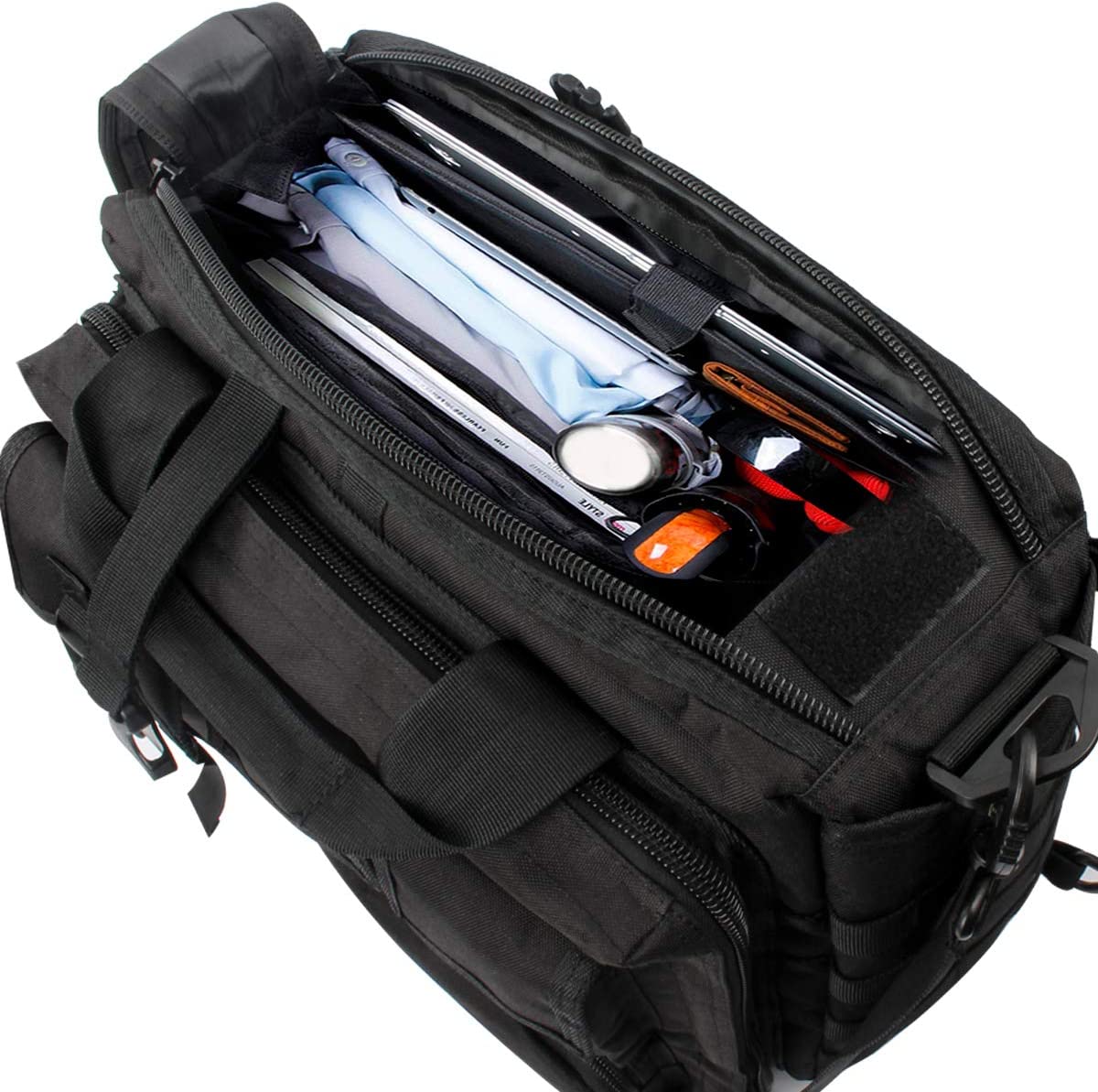 GES Tactical Briefcase, 17.3 Inch Men's Messenger Bag Military Briefcase for Men - Image 5
